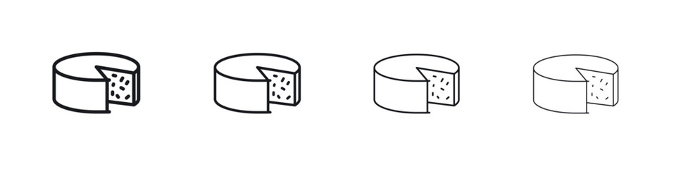 Parmesan icon Eps10. icons graphic design