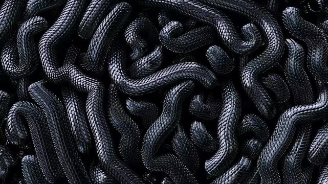Metallic Ribbon Spiral | Hypnotic Knot Rotation | Reflective Texture Animation
