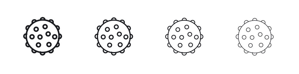 Massage ball icon Eps10. icons graphic design