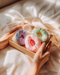 Sensory Travel Kit with Plush Compression Rings for Neurodivergent Guests