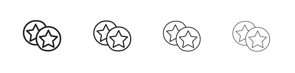 Earn point icon Eps10. icons graphic design