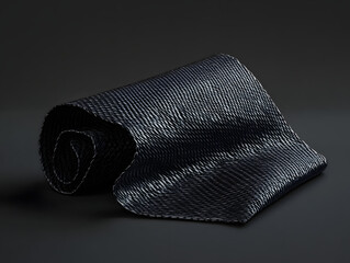 Dark Textured Material Close-up