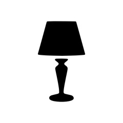 Table Lamp Icon for Interior Design and Lighting Websites