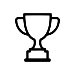 Trophy Icon for Achievement, Rewards & Gamification © Ataur