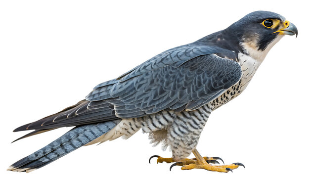 Png Full Body Peregrine Falcon Isolated HD Image