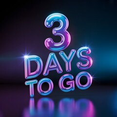 Only 3 Days Left – Countdown with Style