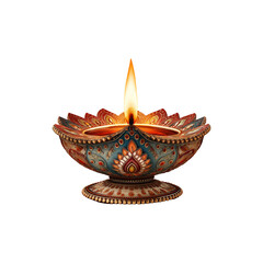 Diwali lamp that is used for indian hindu festival