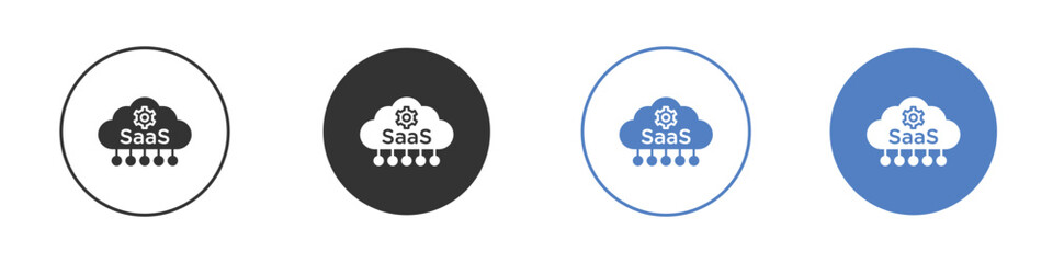 SaaS icon for web design. pixel perfect flat icons