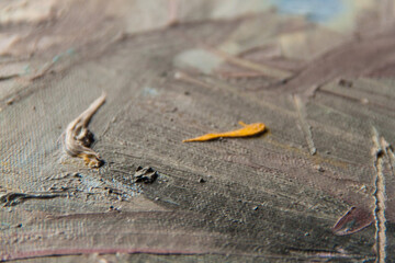 Abstract art. Oil painting. Modern art. Close-up and texture