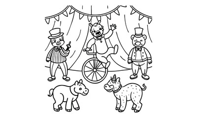 Doodle animal coloring pages t shirt design silhouette and vector line art, Intricate Line Drawings, Great for Printable Coloring, Art Therapy, and Mindful Stress Relief