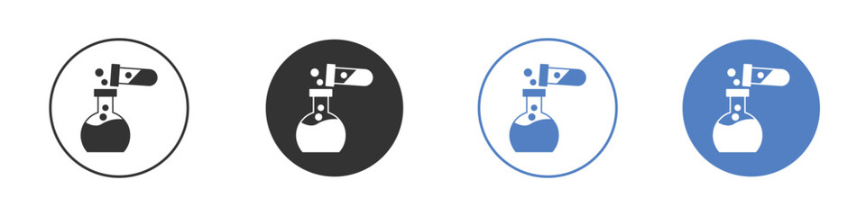 Chemical test icon for web design. pixel perfect flat icons