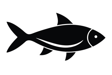 ichthys vector icon silhouette illustrations