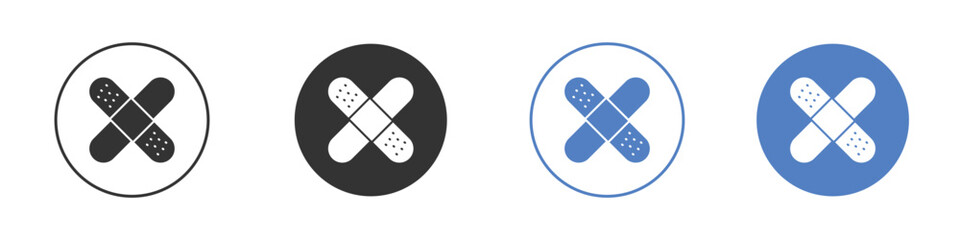 Band aid icon for web design. pixel perfect flat icons