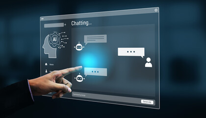 AI image generator interface enables image, AI, and generator process by converting user prompt into visual content using intelligent algorithms Vouch