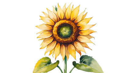 Fototapeta premium Single crocus flower isolated on white background