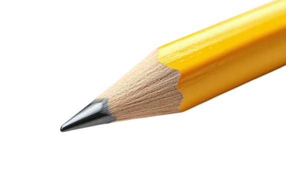 Photo of a pencil full pencil on transparent background, png