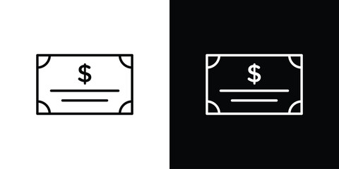 Bonds icon. Editable strokes icons for your design