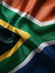 Obraz premium south africa flag of south africa ai generated