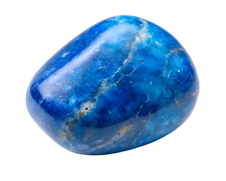 blue mineral stone isolated on white background. PNG Transparent file type with high definition quality And vibrant color grading Available.