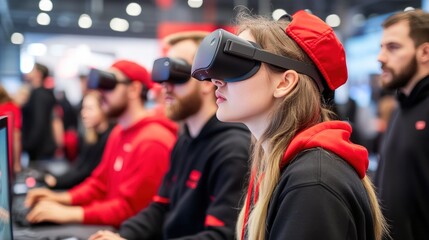 Virtual reality headsets for gaming innovation and interactive experience