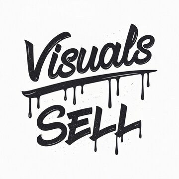 Trendy Commercial Slogans with Stunning Visual Design in liquid style 