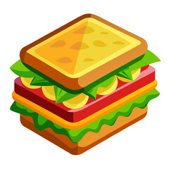 sandwich with cheese