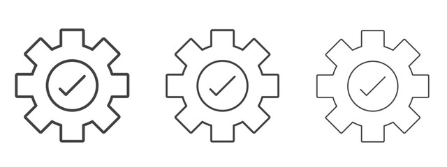 Execution icon in line art doodle style. Editable stroke outline sign, eps 10