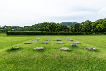 大宰府政庁跡 東桜跡　福岡県太宰府市