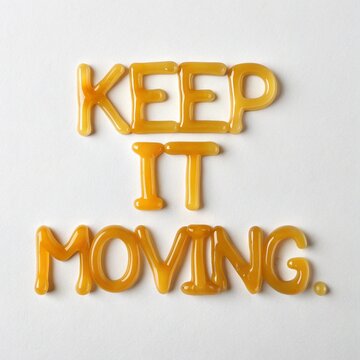 Trendy Commercial Slogans with Stunning Visual Design in liquid style 