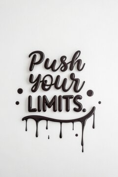 Trendy Commercial Slogans with Stunning Visual Design in liquid style 