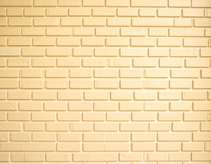 Obraz premium Light beige brick wall pattern