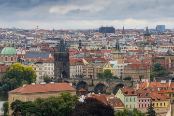 Fototapeta premium Prague city one of the most beautiful city in Europe.