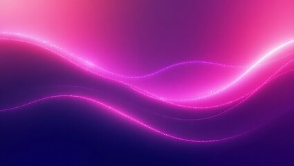 Modern abstract gradient background with flowing wavy lines and soft light effects, in elegant pink and lavender tones, high resolution, suitable for modern lifestyle or fashion themes. Generative Ai.