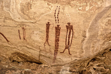 Ancient Pictograph on Canyon Wall – San Rafael Swell, Utah
