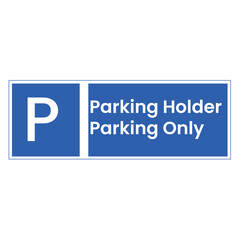 parking holder parking sign 