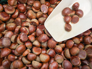 chestnuts in a basket