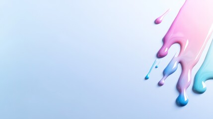 Colorful paint dripping abstract background texture