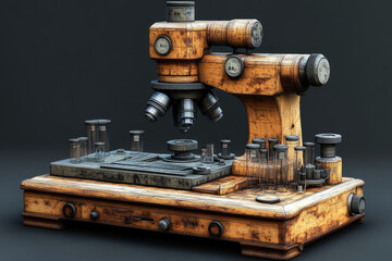 High-Detail Scientific Tool 3D Model for Research and Education