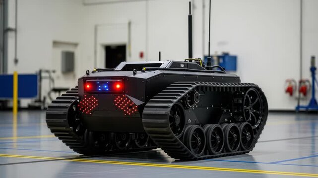 Advancing robotics innovative tank tread design and cutting-edge autonomous vehicle technology