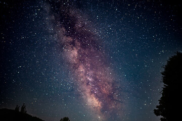  Milky Way Above a Rural Village in Bosnia and Herzegovina