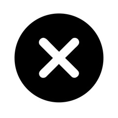 Obraz premium Close Icon Design for User Interface and Applications