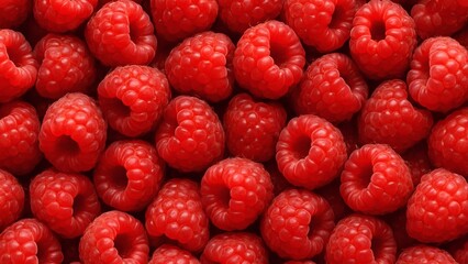 Fresh Raspberry Background