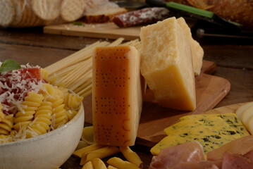 Parmesan Cheese, cheese, pasta