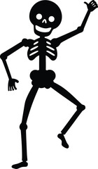 skeleton of a man