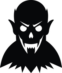 vector illustration of a skull