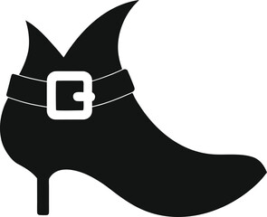 black and white shoes