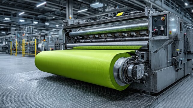 Production of bio-based polyethylene sheets from renewable feedstock in modern facility