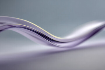Obraz premium captivating abstract representation of happiness featuring ultrathin lines that weave elegantly in foreground