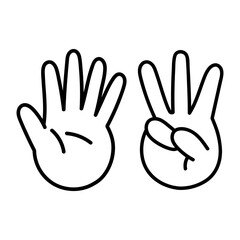 手書き_指数字_ベクター素材_08_B