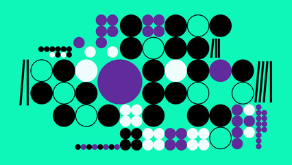 Geometric color grid background